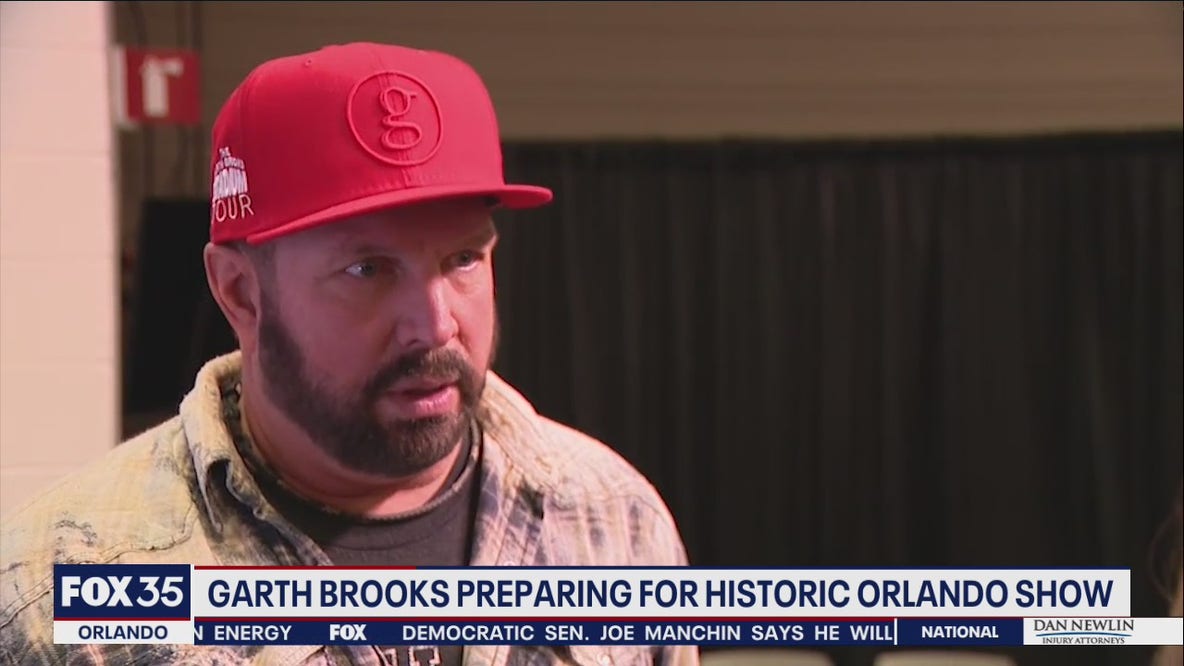 Garth Brooks preparing for historic Orlando show